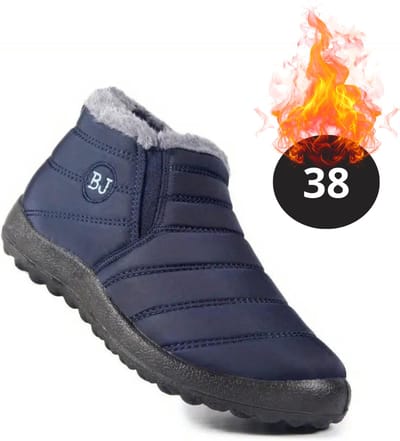 Nivard Snowboots - Sneeuwschoenen - Sneeuwboots - Dames - Wintersport - Ski - Skischoenen - Blauw - 38 - Laag