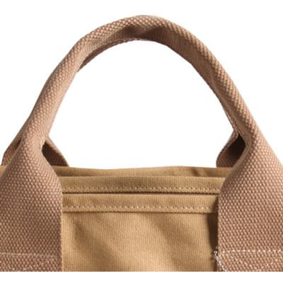 Sac fourre-tout pour déjeuner en toile couleur unie grande capacité sac isotherme portable pour déjeuner pour sport travail kaki