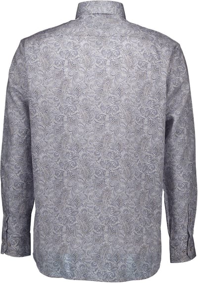 Eterna - Overhemd Donkerblauw Eterna Lange Mouw Overhemd Donkerblauw 4166 X18k