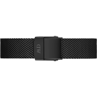 Daniel Wellington DW Strap mesh Sterling 14mm Black