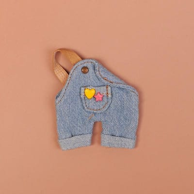 Mooie ob11 babyjas revers trui éénschouder bretels set 1/12 effen lichaam poppenkleding poppenaccessoires ob11