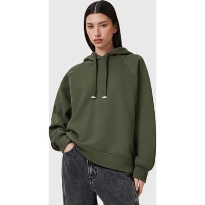 AllSaints Talon Haven Hoody Grape Leaf Green Taglia: S | Felpe con cappuccio Outlet | Donna | Viola