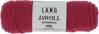 Lang Yarns Jawoll Superwash - 262 donkerrood - Sokkenwol Garen