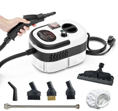 Milova Stoomreiniger - Sterilisatie voor afzuigkap, auto, badkamers, kozijnen, airco's - 2500W - Schoonmaak artikelen - Reiniger