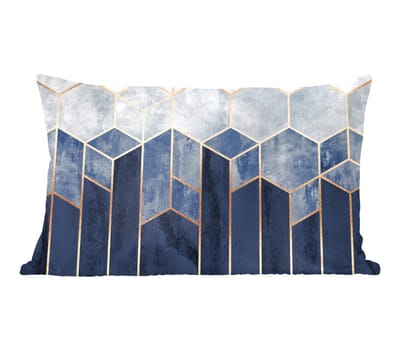 Sierkussens - Kussentjes Woonkamer - 60x40 cm - Hexagon - Gold - Luxe - Patronen