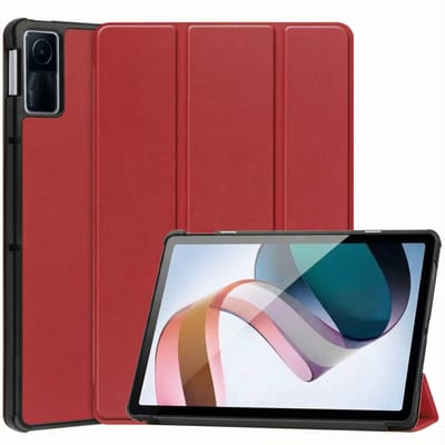 imoshion Tablet Hoes - Geschikt voor Xiaomi Redmi Pad - Trifold Bookcase - Rood