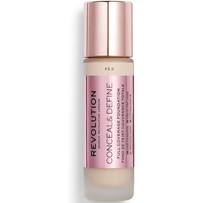 Revolution Conceal &amp; Define Foundation (diverse tinten) - F3.5