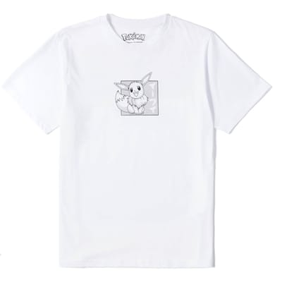 Pokémon Eeveelution Men's T-Shirt - Wit - S