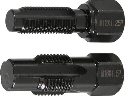 BGS Schroefdraad reparatieset voor Lambdasonde | 2-dlg - M18 x 1.5 mm | M12 x 1.25 mm -  BGS65591