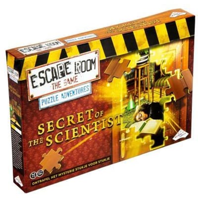 Escape Room The Game Puzzle Adventures (Secret of the Scientist) - Breinbreker - Kruising tussen escape room en legpuzzel