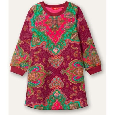 Oilily Doux Jurk- maat122/7yr Raspberry Sorbet