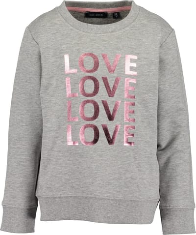 Blue Seven - meisjes sweater - Grijs - Maat 92