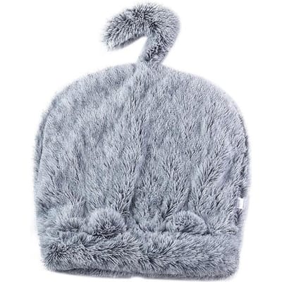 Winter Pluche Huisdier Slaapzak Winddicht Gesloten Slaapzak In Herfst Winter Luxe High-end Comfortabel Matras voor Katten Honden gray