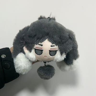Bungo Stray Dogs Peluche Gogol 10cm Osamu Dazai Nakahara Chuya Mignon Doux Peluche Suspendue Pour Fans d'Anime 10cm