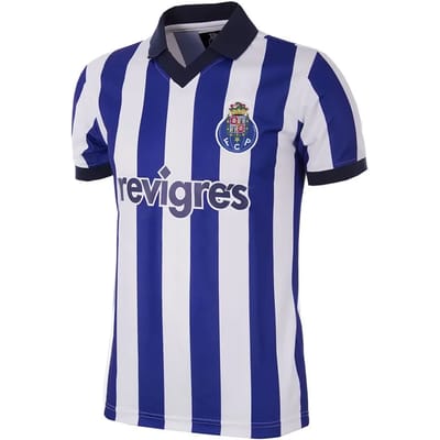 COPA - FC Porto 2002 Retro Voetbalshirt - Heren - Wit - Blauw - S