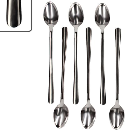 Justinus Set van 6 Style Art latte macchiato lepels voor 6 personen