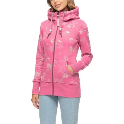 Capuchon met rits voor dames Ragwear Neska Flowers