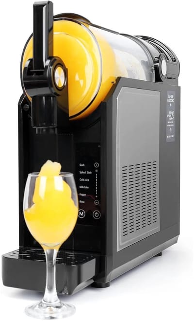 Turold IJsblokjesmachine - IJsmachine - Softijsmachine - Milkshake Machine - Selfcleaning, 5 Programs, Slush, Milkshakes, Cocktails