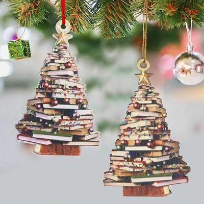 Dailygoods- Kerstversiering set van 12 stuks - Acryl ornamenten - Kerstdecoratie - Boomhangers - Duurzaam materiaal - Lichtgewicht ontwerp