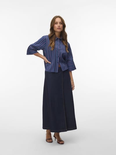 VERO MODA - VMLULLABY 7/8 SHIRT WVN BTQ - Dames - Blouses