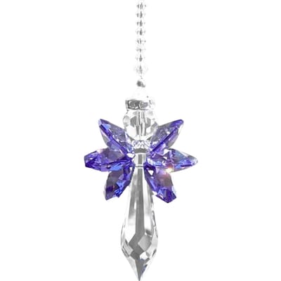 Moderne Regenboog Kristal Engel Chakra Zonenvanger Windgongen Auto Bedel Hanger Huisdecoratie Hangende Ornamenten