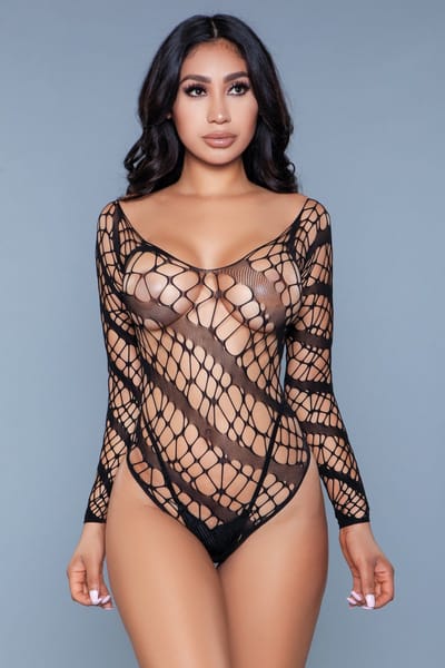 Be Wicked - Let Me Love You - Sexy Body - One Size - Zwart