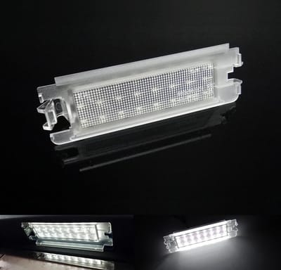 Kentekenplaat Verlichting - Nummerplaat Lamp - Auto Verlichting - Geen Waarschuwingsmeldingen - 11x6.5x5.5 cm - Wit