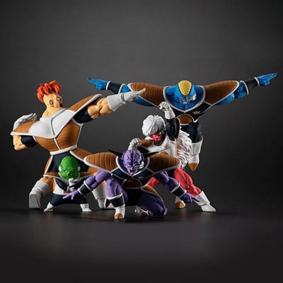 Figurine Anime Dragon Ball Z 15cm/5.9in Figurine Force Ginyu DBZ Modèle de Collection Jouets Cadeau gray