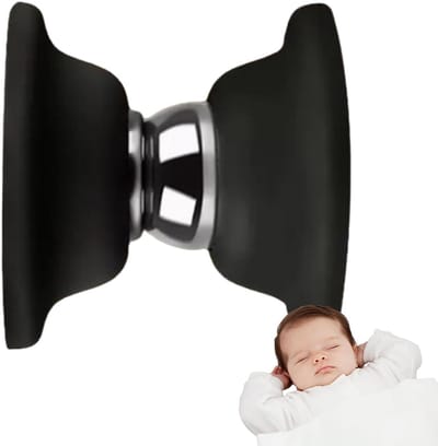 Deurvanger Deurstopper - Magneet Houder - Deuren Open Houden - Geruisloze Bescherming - 78 x 65 x 65 cm - Zwart