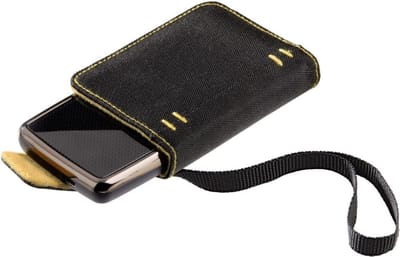 Philadelphia 1.8" HDD harde schijf tas zwart/oranje