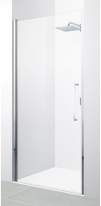 Novellini Young 2.0 1B draaideur voor nis 67/71x200cm chroom/helder