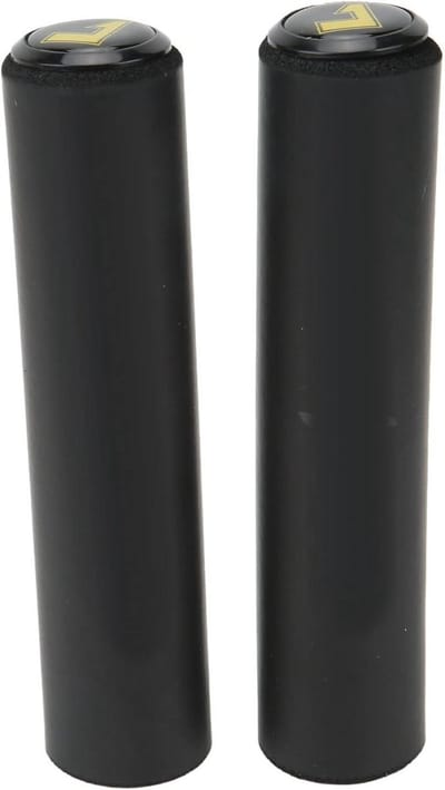 Fietsstuurgrepen Spons - Handvatten Fiets - Comfortabel Fietsen - Schokabsorberend Zacht - 2 stuks - Zwart