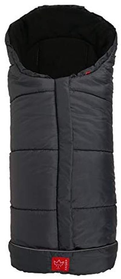 Voetenzak - Kinderwagen zak - Warmte buiten - Afneembaar voeteneinde - 55 x 48 cm - Antraciet