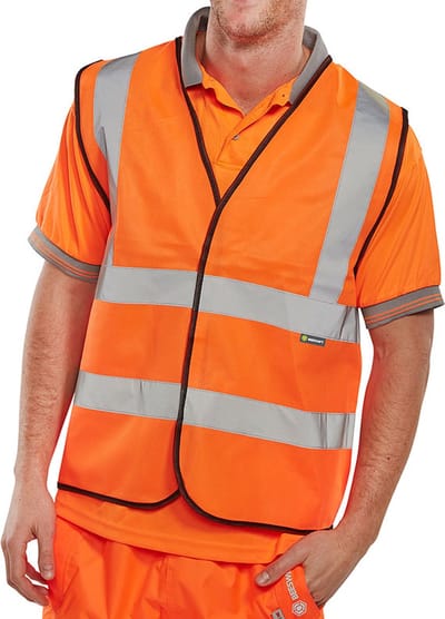 Beeswift BSEEN Vest - Oranje - Maat XL
