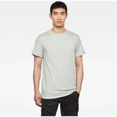 G-Star Base-s R T S/s Dark Green Maat: XS | Basic T-Shirts Outlet | Heren | Grijs