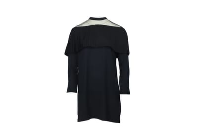 Maje Remia minijurk van zwart polyester
