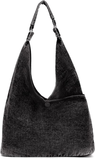 Schoudertas Dames - Hobotas Grote Portemonnee - Dagelijks Gebruik - Grote Capaciteit - 20 x 20 x 10 cm