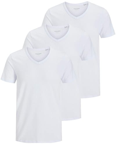 Jack & Jones Heren t-shirt 3 pack Essentials