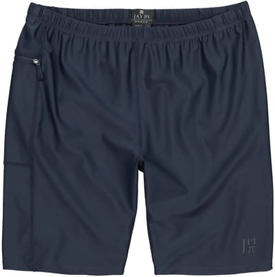 JAY-PI - Heren - zwemshorts beachwear nauwsluitend smartphonezak tot 8XL - Navy blauw - Maat XXL