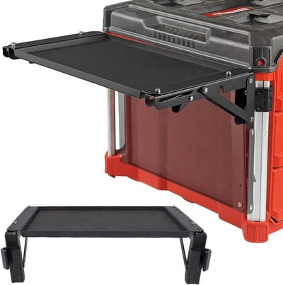 Gereedschapsbak Klaptafel - Mobiel Werkstation - Gereedschap Organiseren - Compact Opvouwbaar Ontwerp - Niet Gespecificeerd - Zwart