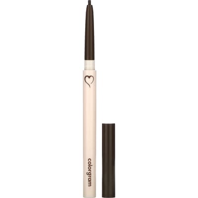 Colorgram, Traceur Crayon Mince Reformateur de Teinte, 02 Brun Foncé, 0,12 g (0,004 oz) white