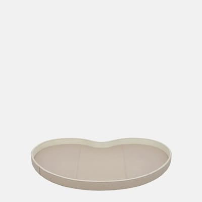 Chamada Chloe Kidney dienblad croco M beige