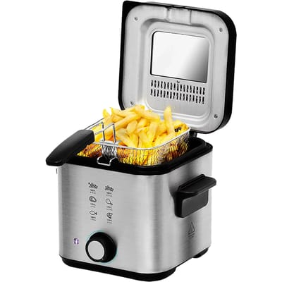Cecotec CleanFry Infinity 1500 Enkel 1,5 l Vrijstaand 900 W Frituurpan Roestvrijstaal