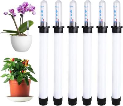 HEZIVO® Watermeter voor Kamerplanten - Vochtmeter voor Planten - Waterpeilindicatoren - Set van 6