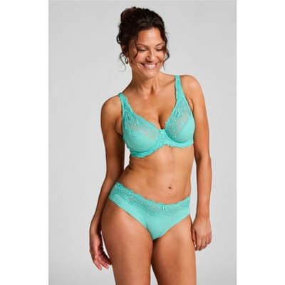Hunkemöller Dames Lingerie Brazilian Diva - Groen - maat S