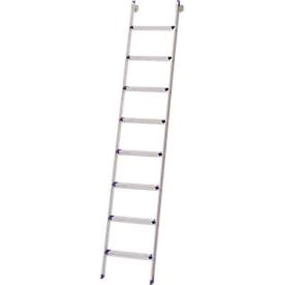 Aanzetladder met treden Lila-serie, 8 treden