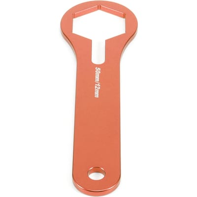 Clé pour bouchon de fourche 50 mm Outil de suspension d'amortisseur de moto Convient pour 125 150 250 350 450 550 sx xcwp orange