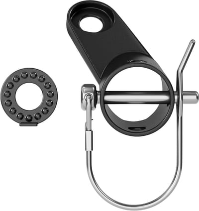 Fietskar Koppeling - Fietskar Bevestiging - Kinderen Vervoeren - Multi-compatibel Ontwerp - 1/2 inch gat - Zwart
