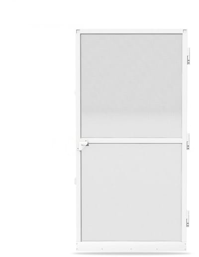 ACXIN Insectenwerend Vliegennet voor Deur & Raam – Wit – 120x240cm – Aluminiumframe & Glasvezelweefsel – Doe-het-zelf Set