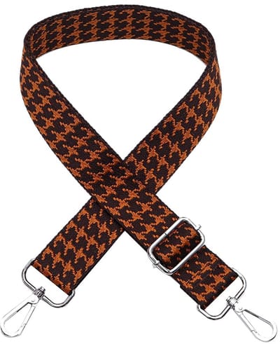 Vt products - Verstelbare schouderriem - Tasriem met karabijnhaak - 80-140 cm - Draagriem voor handtassen - Kleur: goud/zilver/zwart - Geschikt voor d
